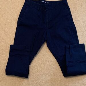 Old Navy Men's Dark Blue Chinos